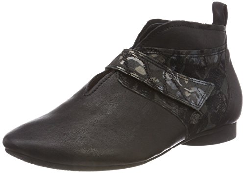 Think! Damen Guad Hohe Sneaker, Schwarz (09 Sz/Kombi), 35 EU von Think!