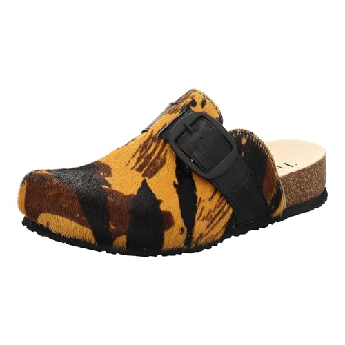 THINK! Damen Julia nachhaltige Pantolette Clog Hausschuh, 9000 Maya/Kombi, 43 EU THINK! Damen Julia nachhaltige Pantolette Clog Hausschuh, 9000 Maya/Kombi, 43 EU von Think!