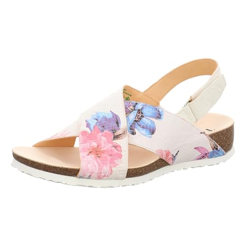 Think! Damen Julia Nachhaltige Sandalette, Ivory Kombi 9030, 38 EU von Think!