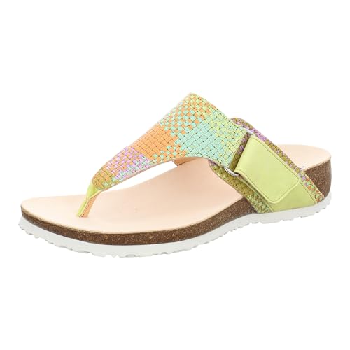 Think! Damen Julia Nachhaltige Zehentrenner, Matcha Kombi 9030, 41 EU von Think!