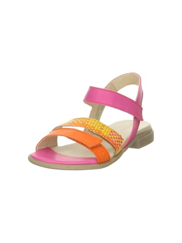 Think! Damen KAMAA chromfrei gegerbte nachhaltige Sandale, FUXIA/KOMBI 5000 von Think!
