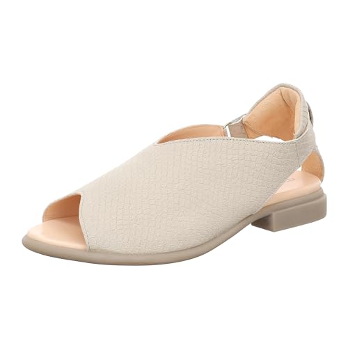 Think Damen KAMAA chromfrei gegerbte nachhaltige Sandale, Pearl 2000, 37 EU von Think!