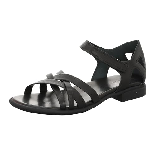 Think Damen KAMAA nachhaltige Sandale, Schwarz 0000, 41 EU von Think!