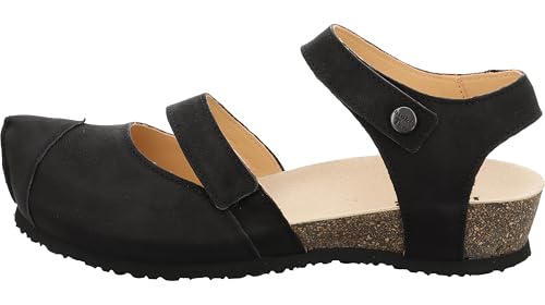 Think! Damen KESSY Lederfutter Sandale, Schwarz 0010, 41 EU von Think!