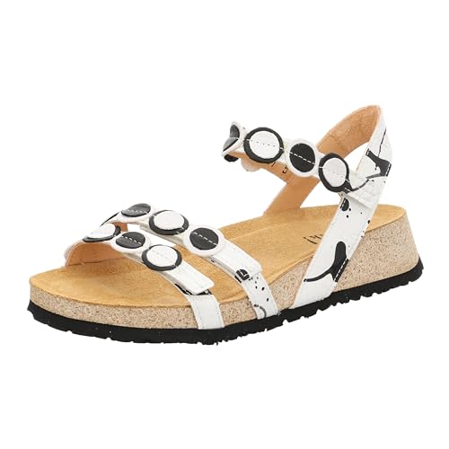 Think! Damen Sangles Durables Koak Sandale, Schwarz Combi 9010, 40 EU von Think!