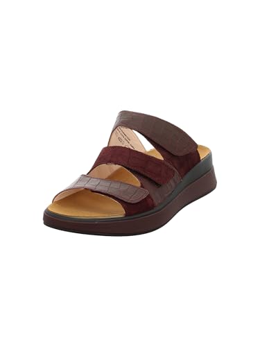 Think Meggie Damen chromfrei gegerbte nachhaltige Pantolette, Chianti/Kombi 5050, 40 EU von Think
