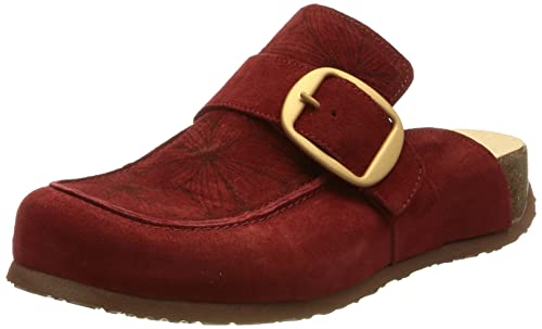 THINK! Damen Mizzi nachhaltige Pantolette Clog Hausschuhe, 5000 Fragola/Kombi, 36 EU von Think!