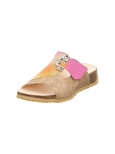 Think! Damen Mizzi chromfrei gegerbte nachhaltige Pantolette, Linen/Kombi 4000 Think! Damen Mizzi chromfrei gegerbte nachhaltige Pantolette, Linen/Kombi 4000 von Think!