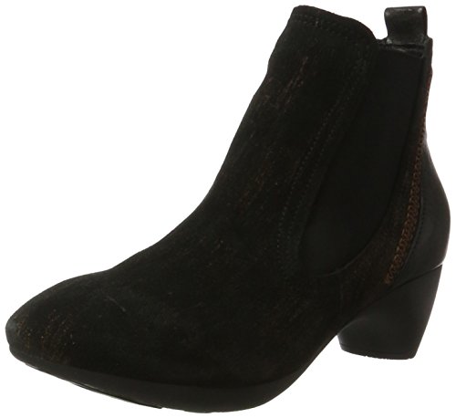 Think Damen NIAH Chelsea Boots, Mehrfarbig (Whiskey/Kombi 59) von Think!