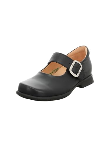 Think! Damen Pensa_3-000265 Nachhaltige Wechselfußbett Ballerinas, 0000 Schwarz, 41.5 EU von Think!