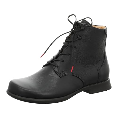 THINK! Damen Pensa_3-000267 nachhaltige Wechselfußbett Stiefelette, 0000 SCHWARZ, 40 EU von Think!