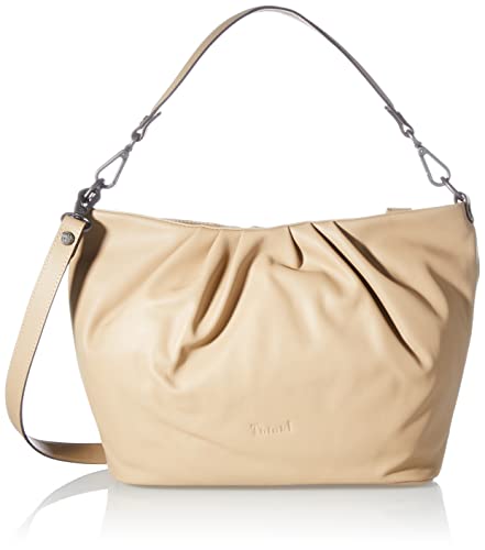 THINK! Damen Schultertasche Echtleder 4000 Nude, 1 von Think!