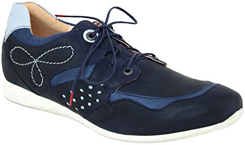 Think! Damen Sneakers RANING (40.5 EU, Blau (82 Ocean/Kombi)) von Think!