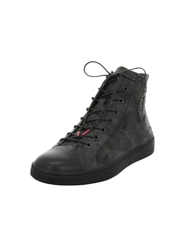 Think TURNA Damen chromfrei gegerbte nachhaltige Sneaker, Vulcano/Kombi 2000, 35.5 EU von Think