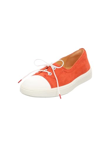 Think! Damen TURNA chromfrei gegerbte nachhaltige Halbschuhe, Scarlet/Kombi 5010 von Think!