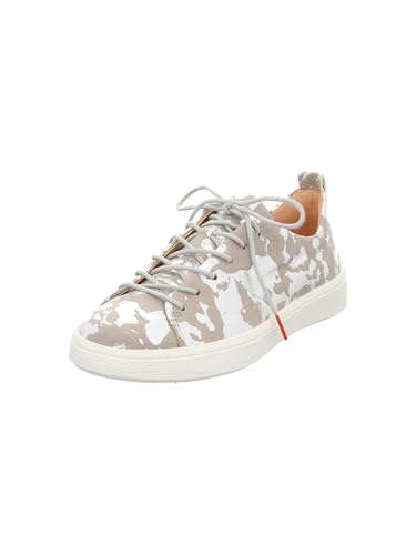 Think! Damen TURNA chromfrei gegerbte nachhaltige Halbschuhe, Taupe 3040 von Think!