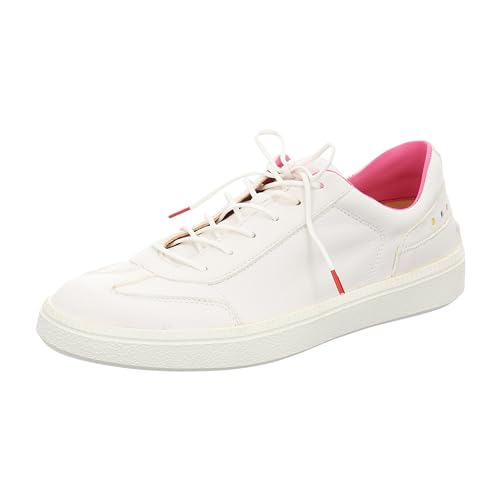 Think Damen TURNA chromfrei gegerbte nachhaltige Wechselfußbett Sneaker, Bianco/Kombi 1000, 39 EU von Think!