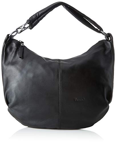 THINK! Damen Ledertasche Shopper, 0000 SCHWARZ, 1 von Think!