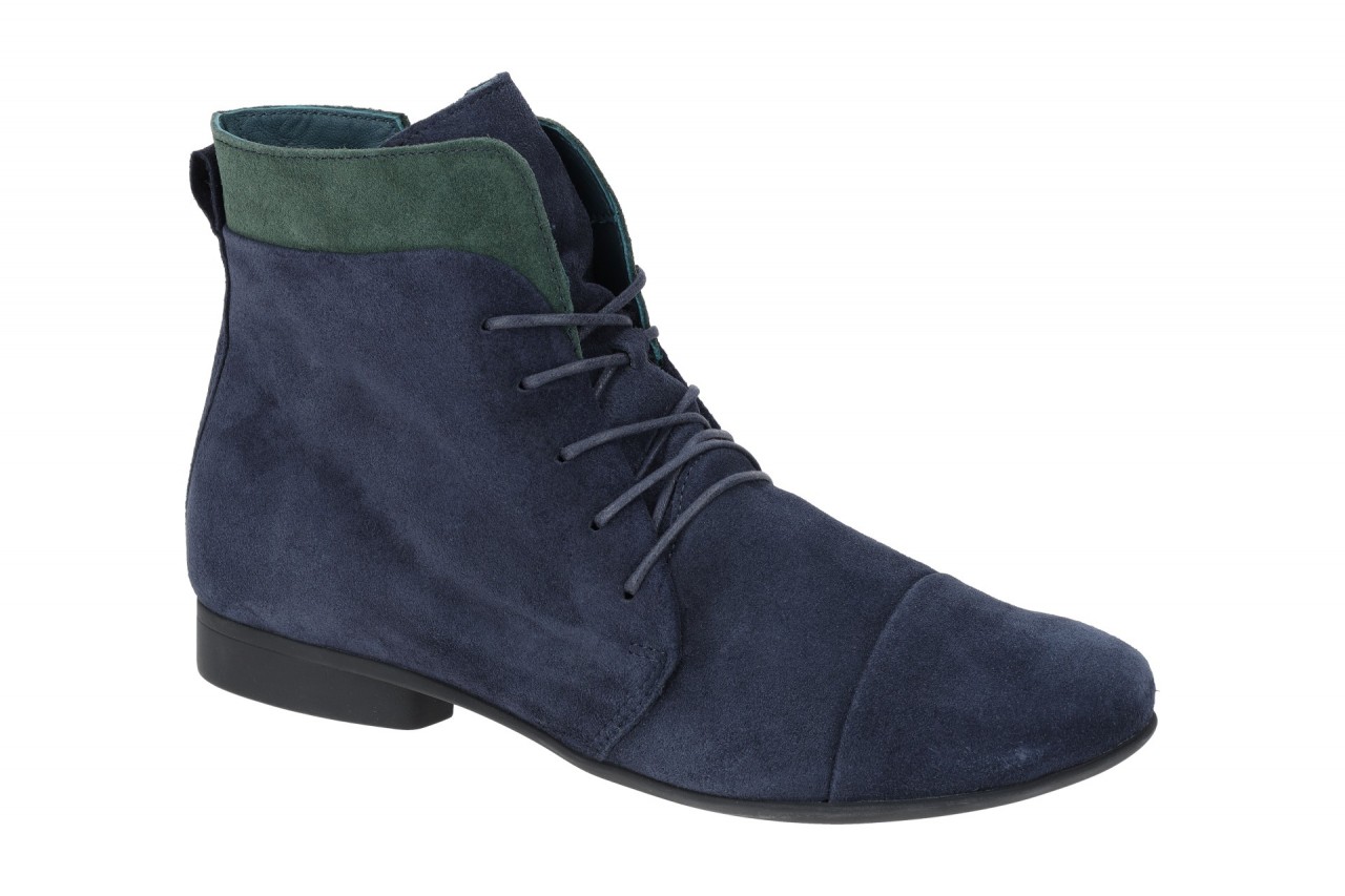 Think GUAD 2 3-000501-8020 blau - elegante Stiefelette f?r Damen von Think