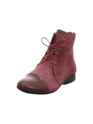 Think GUAD2 Damen nachhaltige Stiefelette, Merlot/Kombi 5010, 42.5 EU von Think