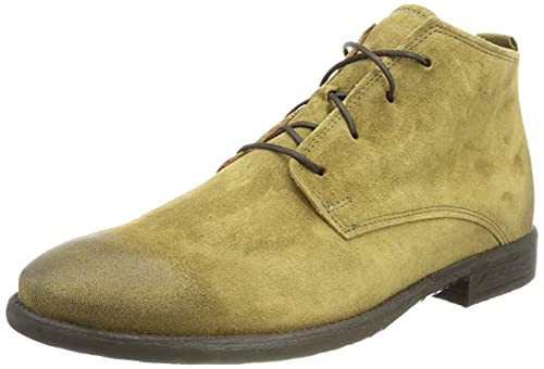 THINK! Herren CIVITA nachhaltige Leder gefütterte Stiefelette, 7010 Olive, 41.5 EU von Think!