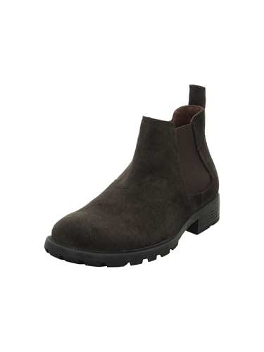 Think HAWARA Herren chromfrei gegerbte nachhaltige Stiefelette, Mocca 3010, 43 EU von Think!