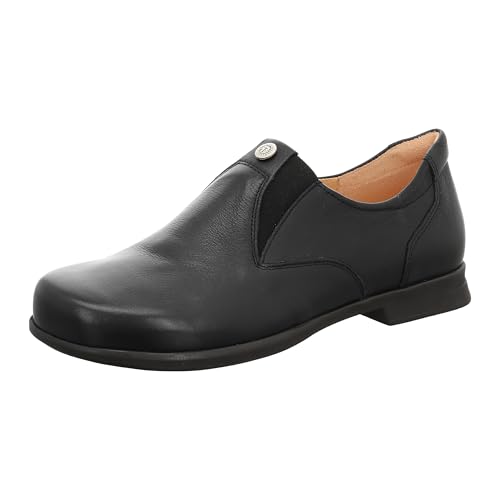 Think! Herren PENSA chromfrei gegerbte nachhaltige Halbschuhe, SCHWARZ 0000 von Think!