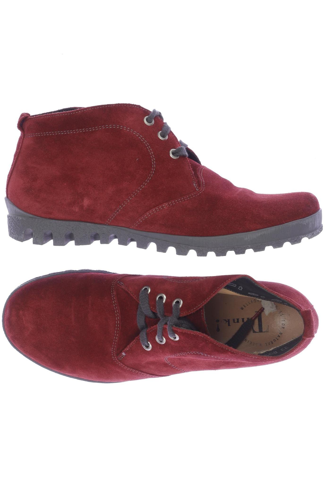 Think! Herren Stiefel, rot, Gr. 40.5 von Think!