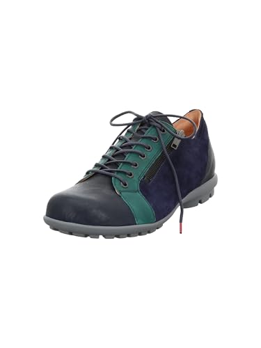 Think Kong Herren chromfrei gegerbte nachhaltige Halbschuhe, Navy/Kombi 8010, 46.5 EU von Think