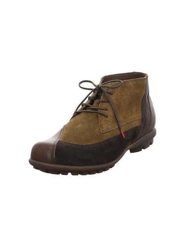 Think Kong Herren chromfrei gegerbte nachhaltige Stiefelette, Toffee/Kombi 3000, 42.5 EU von Think!