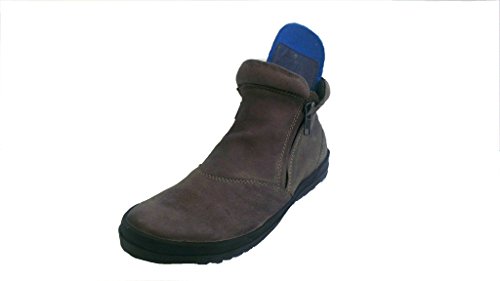 Think! Kurzstiefelette, Antikvelour kred, herausnehmbares Fußbett für eigene lose Einlagen Seas 83042-23 (37 EU) von Think!