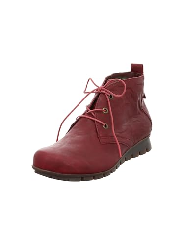Think Menscha Damen pflanzlich gegerbte nachhaltige Sneaker, Rosso 5010, 39.5 EU von Think!