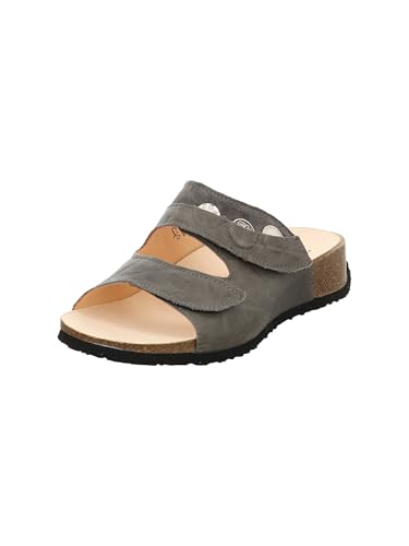 Think Mizzi Damen chromfrei gegerbte nachhaltige Pantolette, Mouse/Kombi 2010, 38 EU von Think