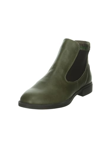 Think NINA Damen chromfrei gegerbte nachhaltige Chelsea Boot Stiefelette, Olive 7000, 38 EU Think NINA Damen chromfrei gegerbte nachhaltige Chelsea Boot Stiefelette, Olive 7000, 38 EU von Think!