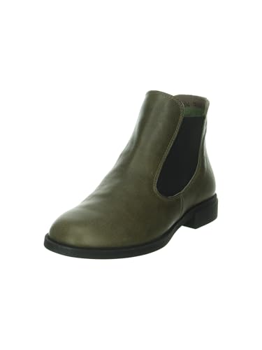 Think NINA Damen chromfrei gegerbte nachhaltige Chelsea Boot Stiefelette, Olive 7000, 40.5 EU Think NINA Damen chromfrei gegerbte nachhaltige Chelsea Boot Stiefelette, Olive 7000, 40.5 EU von Think!