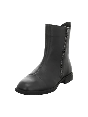 Think NINA Damen chromfrei gegerbte nachhaltige Stiefelette, SCHWARZ 0000, 39 EU von Think!