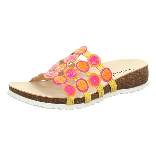 Think! Pantolette Damen,6000 Zitrone Kombi,36 EU Think! Pantolette Damen,6000 Zitrone Kombi,36 EU von Think!