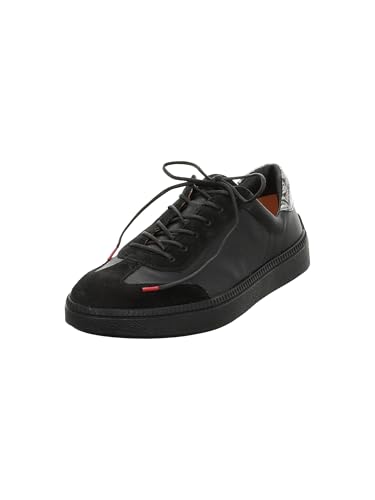 Think TURNA Damen chromfrei gegerbte nachhaltige Sneaker, SCHWARZ/Kombi 0000, 37.5 EU von Think