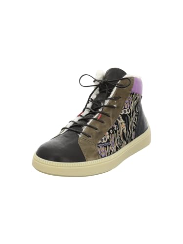 Think TURNA Damen nachhaltige Halbschuhe, SCHWARZ/Kombi 0010, 42.5 EU von Think