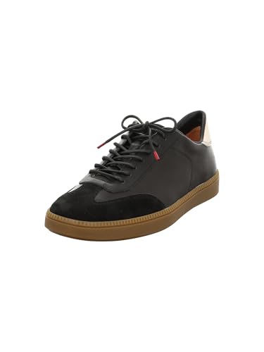 Think TURNA HE. Herren chromfrei gegerbte nachhaltige Halbschuhe, SCHWARZ/Kombi 0020, 47 EU von Think