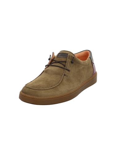 Think TURNA HE. Herren chromfrei gegerbte nachhaltige Halbschuhe, Toffee/Kombi 3000, 42 EU von Think!