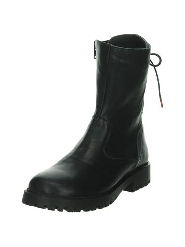 Think Trento Damen pflanzlich gegerbte nachhaltige Stiefelette, SCHWARZ 0000, 39.5 EU von Think