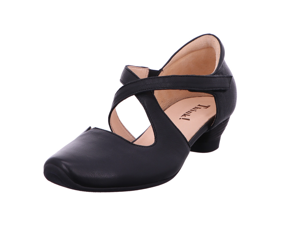 female Komfort Slipper schwarz AIDA 38 von Think