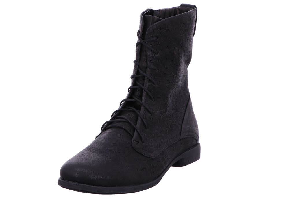 female Schnür-Stiefeletten schwarz 38 von Think