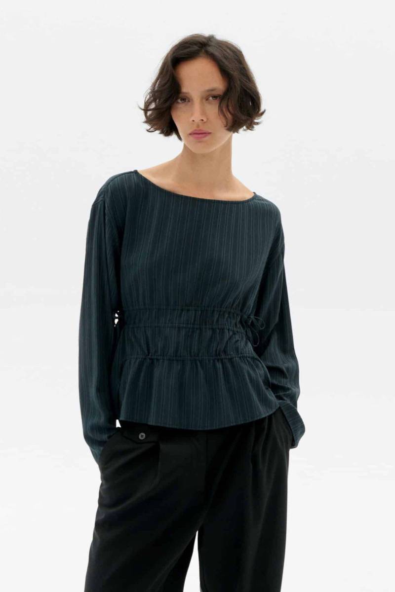 Bluse Devin Grün von Thinking MU