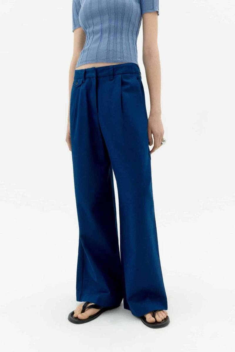 Hose Pat Hanf Blau von Thinking MU