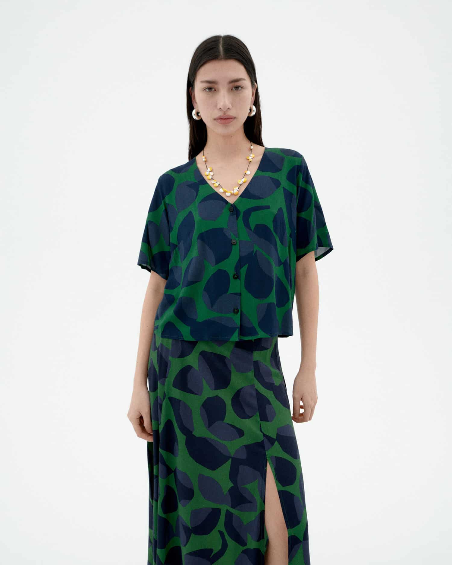 Ecovero Bluse Modell: Libelula von Thinking Mu