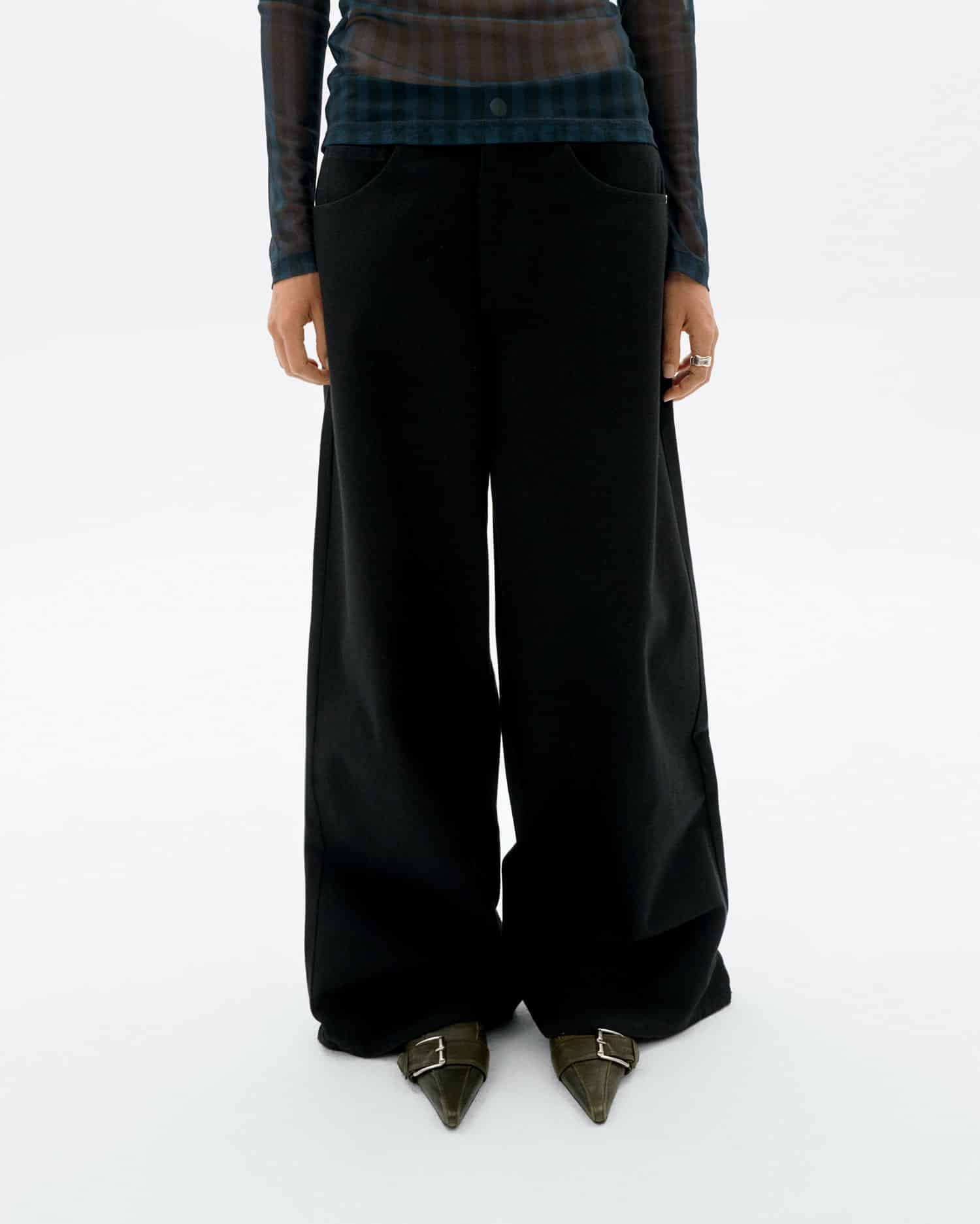 Jeanshose Wide Leg Modell: Hedda von Thinking Mu