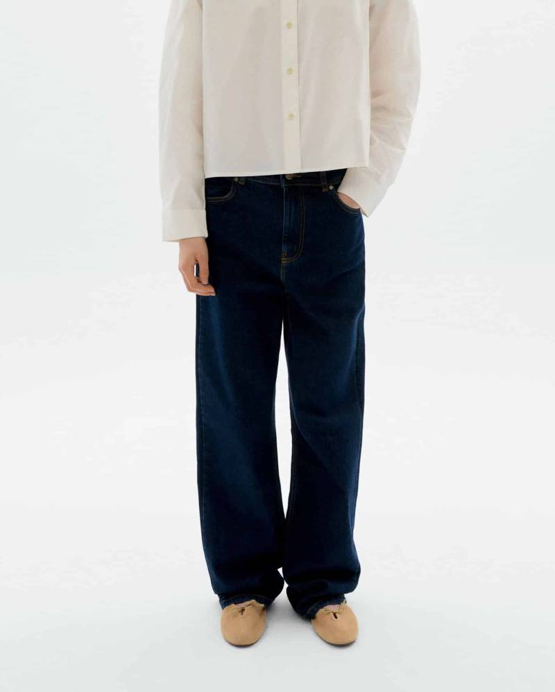 Straight-Leg Hose Modell: Theresa von Thinking Mu