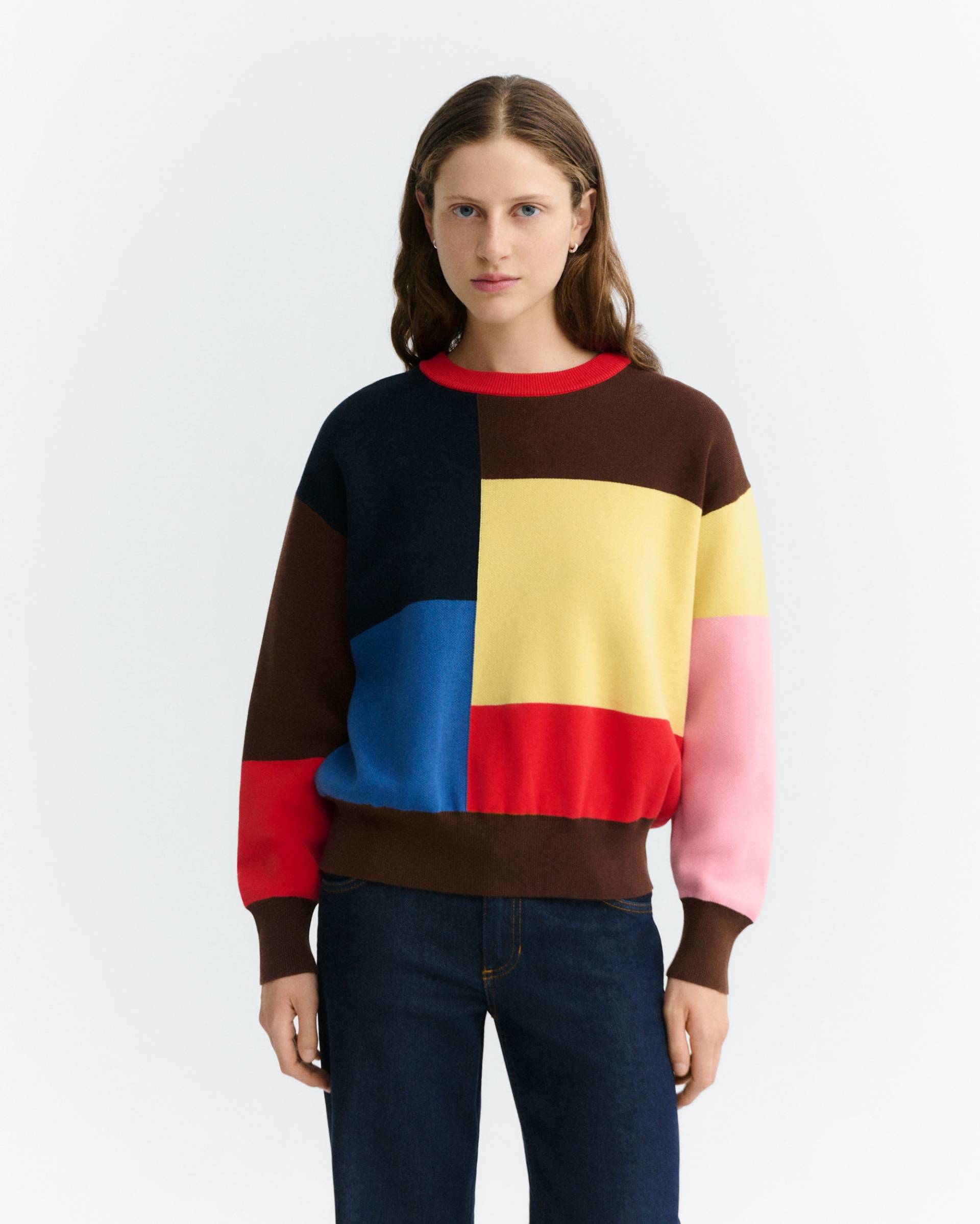 Strickpullover Modell: Petra von Thinking Mu